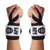 Power Ape Weight Lifting Wrist Wraps Muscle Building Performance Fitness