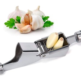 U Chef prensa de ajos de acero inoxidable de alta calidad. Garlic Press de grado profesional.