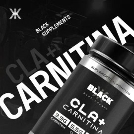 Black Supplements CLA  Carnitina Polvo 1kg Sabor Limón Sin Gluten                                                                                     