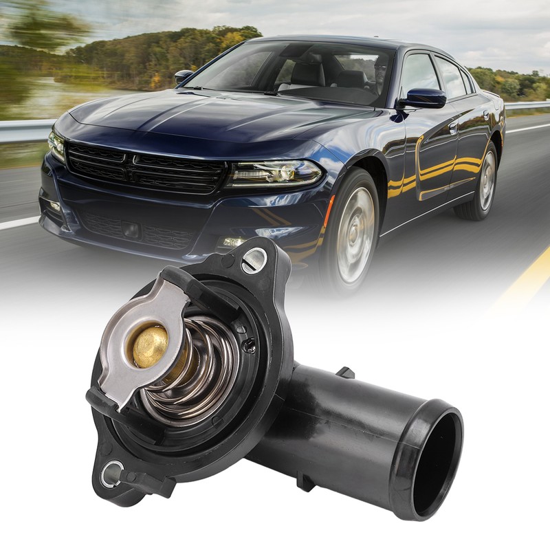 Engine Coolant Thermostat Housing Assembly 05184977AE Replacement for Chrysler 300