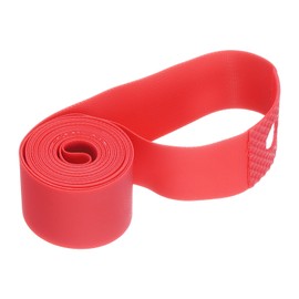 sourcing map Bike Tire Liners for 20" Bike Tires Puncture Proof TPU Bicycle Inner Tubes Flat Protector Tire Liner for Mountain and Road Bicycle, Red
