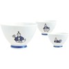 Ippinsha 85407 KYU-JITSU Rice Bowl, Diameter 4.1 x 2.4 inches