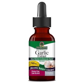Nature's Answer Garlic Extract, 1 Oz Extracto de Ajo, 30 Ml, Suplemento para el Apoyo de la Salud Cardiovascular