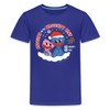 Poppy Playtime - Always Naughty T-Shirt (Kids, Royal Blue, 8-10)