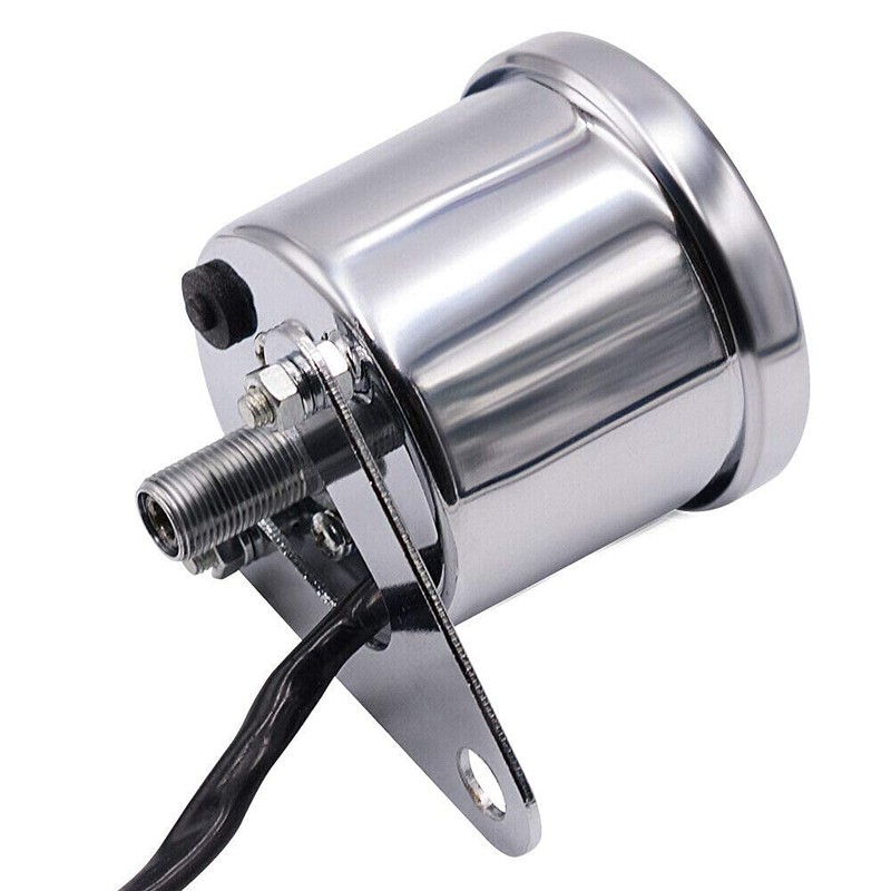 LED Motorcycle Tachometer Universal Odometer Fuel Gauge Speedometer LCD Digital