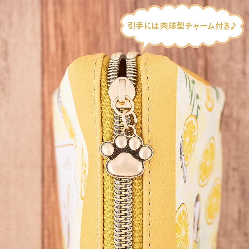 Sunstar Stationery Mofusand Pouch Square Lemon Tea S2322250