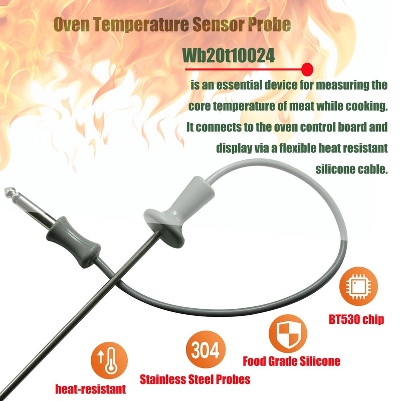 GE WB20T10024 Oven Meat Probe for WB20T10024 WB20X5050 Cafe Oven