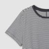 JAJU Women's Soft Short-Sleeve Pajama Dress _ Light Charcoal