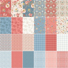 Lisa Audit Countryside Rolie Polie 40 2.5-inch Strips Jelly Roll Riley Blake Designs RP-14530-40, Assorted