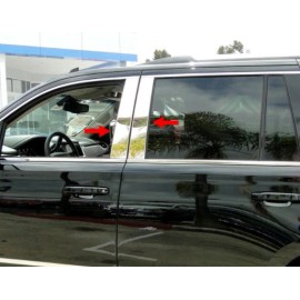 Best for Less For 2015-2020 Chevy/GMC Suburban Yukon XL 4PC Stainless Steel Pillar Post Trim