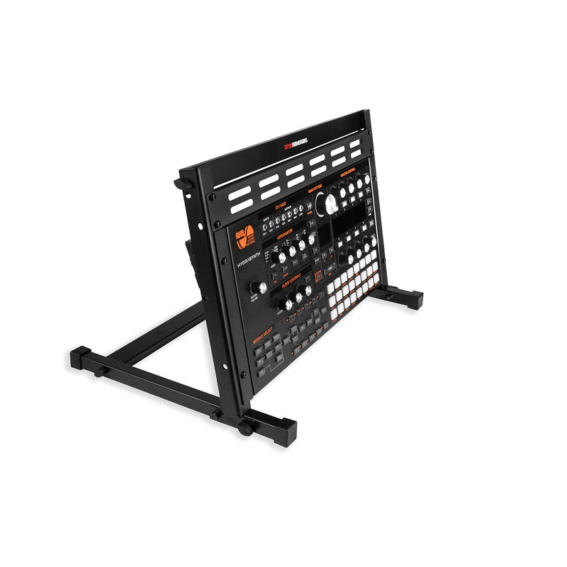 Gator Frameworks Angled Metal Desktop Rack Stand with Non-Slip Rubber