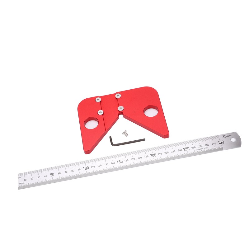 Center Scribe Gauge 45 90 Degree Finder Measuring Tool Carpenter