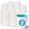 cuphug 100 Pack 3 oz Paper Cups - Disposable Bathroom