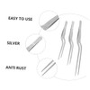 Ciieeo 3pcs Stainless Steel Food Tweezers Precision Kitchen Tongs for