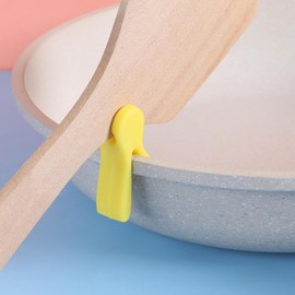 3 Pcs Silicone Pot Clip - Non-Slip, Heat Resistant, Multifunctional, Spoon Rest, Spatula Holder, Bracket Clips Chopstick Cutlery Rests