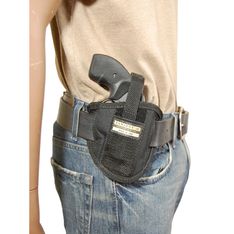 Barsony 6 Position Ambidextrous Pancake Holster for S&W J Frame