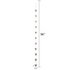 TZSSP Rain Chains Decorative Rain Chain Bell, 8-1/2 Length, Metal