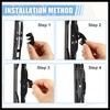 Hihaha Universal Front Wiper Blade Arm Adapter Clip Type-A -