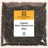 Organic Whole Black Peppercorns 100g by Manor Springs Organic
