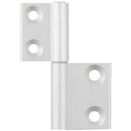 SUS (esuyuuesu) Flag Hinges, 3020 4 Pack , sliver