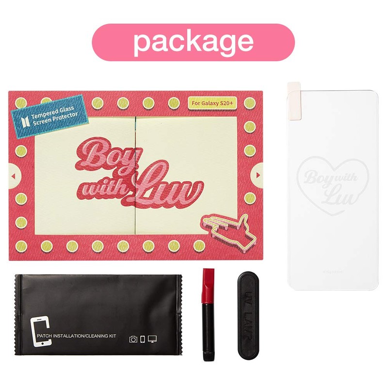 Big Hit Entertainment BTS Galaxy S20+ Tempered Glass Screen Protector