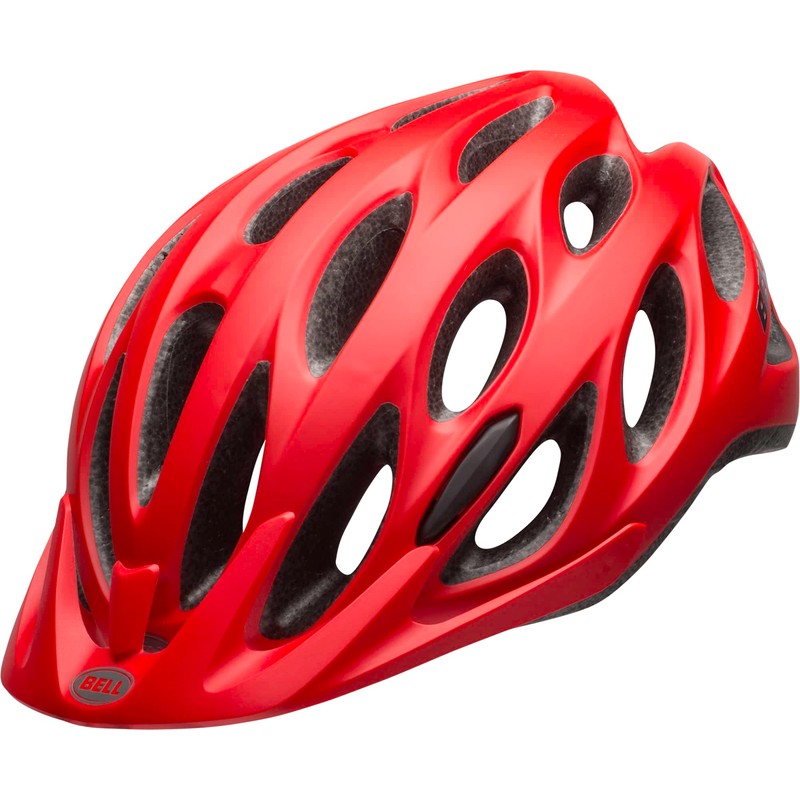 Bell Men's Tracker Bicycle Helmets, Matte Red, L