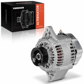 A-Premium Alternator Compatible with Toyota Tacoma 2000-2004, 4Runner 2000, 2.4L 2.7L, 12V 80A 5-Groove Pulley Clockwise, Replace# 101211-9630, 27060-75160