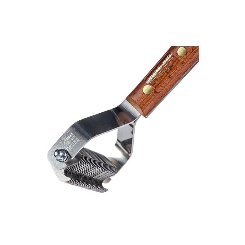 Mars 30-Blade Coat King Rake, Wide