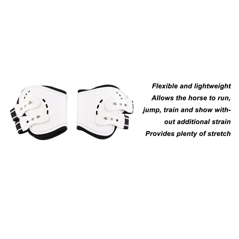 Horse Fetlock Boots Impact Resistant Breathable Horse Hind Leg Boots