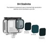 ulanzi Protective Waterproof Case Diving Housing Underwater 196ft/60m Replacement for