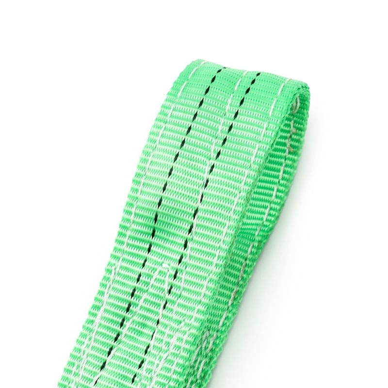 QWORK 2 Pack Two Leg Bridle Web Sling, 5Ft 6613lb