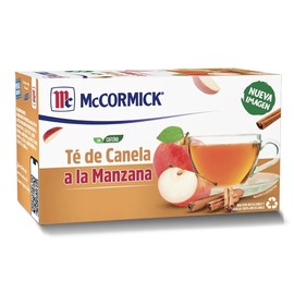 McCORMICK CINNAMON APPLE SPICE TEA - TE DE CANELA A LA MANZANA (25 BAGS)