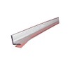 Gordon Glass® Crystal Clear Shower Door L-Shape Polycarbonate w/Pre-Applied Tape