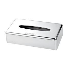 Corby Devon Chrome Rectangle Tissue Box Cover