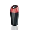 YIOVVOM Car Trash Can with Lid，Mini Diamond Design Automatic Portable
