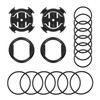 Quarter-turn Bike Mount Compatible with GPS Computers –Secure Handlebar Stem