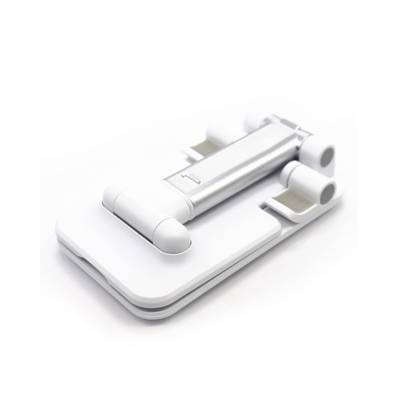 Vimi Soporte Celular De Mesa Ajustable con Inclinación Posiciones (Blanco)