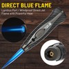 M TIME C CLUB Butane Torch Lighter, Refillable, Safety Lock,