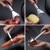 Kyraton Potato Vegetable Peeler, Stainless Steel Apple Fruit Veggie Peeler,