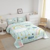 Kids Kawaii Comforter Set For Girls Boys Queen Rainbow Moon