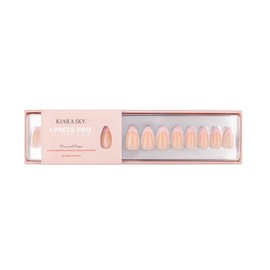 KIARA SKY 100% Acrylic Press On Nails - Salon Quality Instant Manicure, Long-Lasting, Easy Application - 30 piece Kit - Almond Medium-Prim and Proper