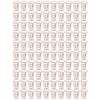 100pcs Paper Clips Innovative Cute Rose Coffee Cup Shape Reusable