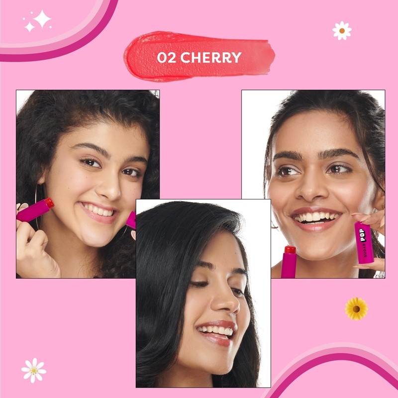 SUGAR Pop Nourishing Lip Balm - 02 Cherry…