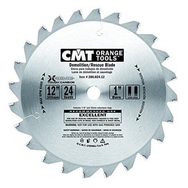 CMT 286.024.12 Demolition and Rescue Saw Blade and 12-Inch by 24 Teeth TCG Grind with 1-Inch Bore