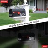 3 inch Reflective Mailbox Numbers for Outside, 5 Sets Number