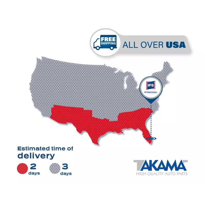 TAKAMA Oe Quality Rear Lower Torque Engine Mount For 18-22