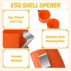 Egg Cracker Separating Tool, Egg Shell Opener, Handheld Egg Cutting