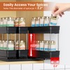 Mystozer 3 Packs Pull Out Spice Rack Organizer for Cabinet,