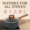 Bakken-Swiss 14-Piece Kitchen Cookware Set – Granite Non-Stick – Eco-Friendly