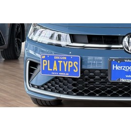 CravenSpeed Platypus License Plate Mount Compatible with Volkswagen Jetta 2019-2024 | No Drilling | Installs in Seconds | Made of Stainless Steel & Aluminum | Made in USA